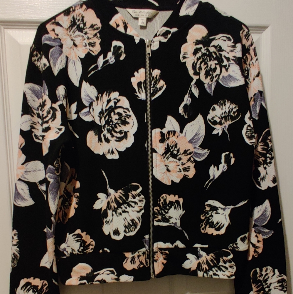 Miss Selfridge floral jacket